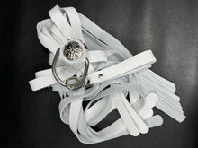 Load image into Gallery viewer, Finger Flogger: White with Decorative Conch