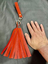 Load image into Gallery viewer, Finger Flogger Mini: Orange Leather