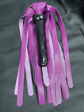 Load image into Gallery viewer, Flogger: Pink Leather, Erotic Handle