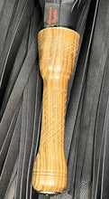 Load image into Gallery viewer, Flogger: Black Leather with Walnut Handle