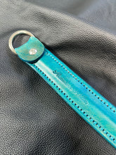 Load image into Gallery viewer, Cane: Leather-Bound, Turquoise