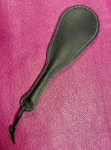 Load image into Gallery viewer, Leather Paddle: Buffalo, Shot Loaded