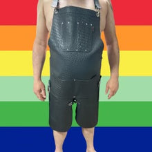 Load image into Gallery viewer, Leather Apron: Gator Embossed Cow Leather-on SALE