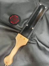 Load image into Gallery viewer, Strap: Weighted Black Buffalo Leather with Maple Handle