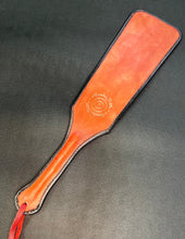 Load image into Gallery viewer, Leather Paddle: Power Kitty