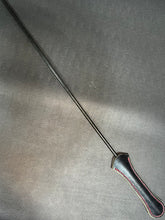 Load image into Gallery viewer, Cane: 1/4 inch Delrin, Leather Handle