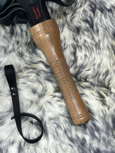 Load image into Gallery viewer, Flogger: Black Leather Mop, Hardwood Handle