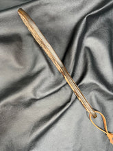 Load image into Gallery viewer, Leather Paddle: Snakeskin Print Cowhide