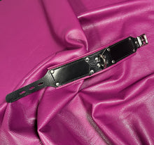 Load image into Gallery viewer, Collar, Black with Pink Liner