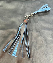 Load image into Gallery viewer, Finger Flogger Mini: Black & Blue Leather