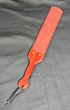 Load image into Gallery viewer, Leather Strap: Canadian Prison Strap, Padauk Handle