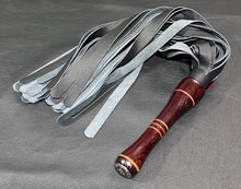 Load image into Gallery viewer, Flogger: Black Leather with Bordeaux Handle