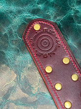 Load image into Gallery viewer, Strap: Bloodwood Hardwood Handle, Rivets