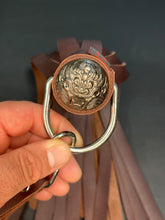 Load image into Gallery viewer, Finger Flogger: Olive Brown Leather with Chimera