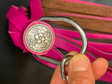 Load image into Gallery viewer, Finger Flogger: Pink & Olive Brown Leather