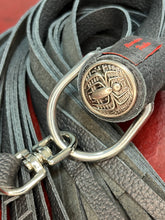 Load image into Gallery viewer, Finger Flogger: Black Leather, Spider Concho