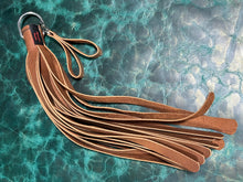 Load image into Gallery viewer, Finger Flogger: Brown Leather with Tree of Life Concho