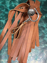 Load image into Gallery viewer, Finger Flogger: Brown Leather with Tree of Life Concho