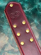 Load image into Gallery viewer, Strap: Bloodwood Hardwood Handle, Rivets