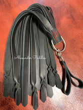 Load image into Gallery viewer, Finger Flogger: Full Size, Black Leather with Spinner
