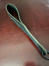 Load image into Gallery viewer, Strap: Black Latigo Slapper with Rivets