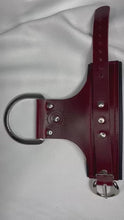 Load and play video in Gallery viewer, Cuffs: Suspension Cuffs, Red with Black Leather Liner, One Pair
