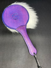 Load image into Gallery viewer, Leather &amp; Sheepskin Paddle, Natural Fur
