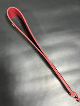 Load image into Gallery viewer, Strap: Red Buffalo Leather Slapper with Grommet
