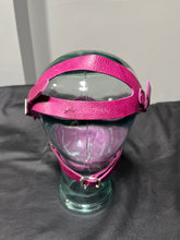 Load image into Gallery viewer, Leather Half Mask: Pink
