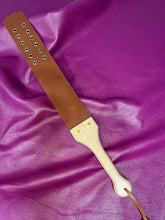 Load image into Gallery viewer, Strap, Full Grain Leather with Maple Handle
