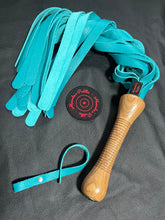 Load image into Gallery viewer, Flogger: Turquoise Leather
