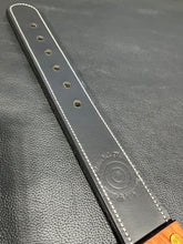 Load image into Gallery viewer, Leather Strap: Black with Bubinga
