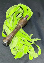 Load image into Gallery viewer, Flogger: Acid Green Leather
