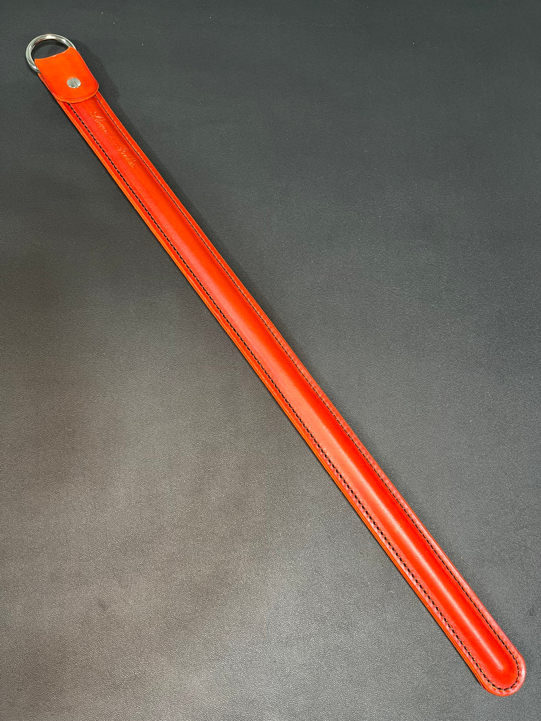 Cane: Leather-Bound, Orange