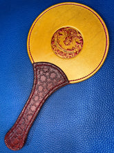 Load image into Gallery viewer, Leather Paddle: Lollipop Style: the Last Unicorn
