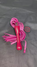 Load and play video in Gallery viewer, Flogger: Pink Leather on Pink Hardwood
