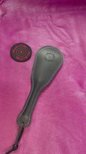 Load and play video in Gallery viewer, Leather Paddle: Buffalo, Shot Loaded
