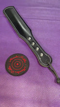 Load and play video in Gallery viewer, Leather Paddle: Buffalo, Shot Loaded Blackjack
