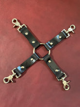 Load image into Gallery viewer, Hogtie: Black Leather
