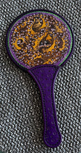 Load image into Gallery viewer, Paddle: Leather Lollipop Style, Tentacle Motif
