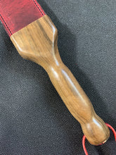 Load image into Gallery viewer, Strap: Red Latigo Leather with Walnut Handle
